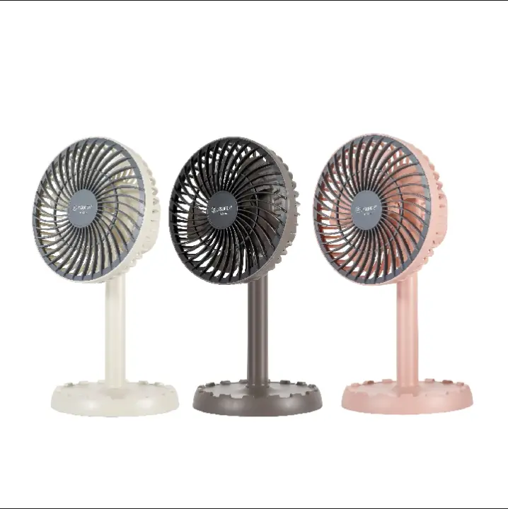 JYSUPER Rechargeable Multicolor Portable Mini Table Fan - JY-2218