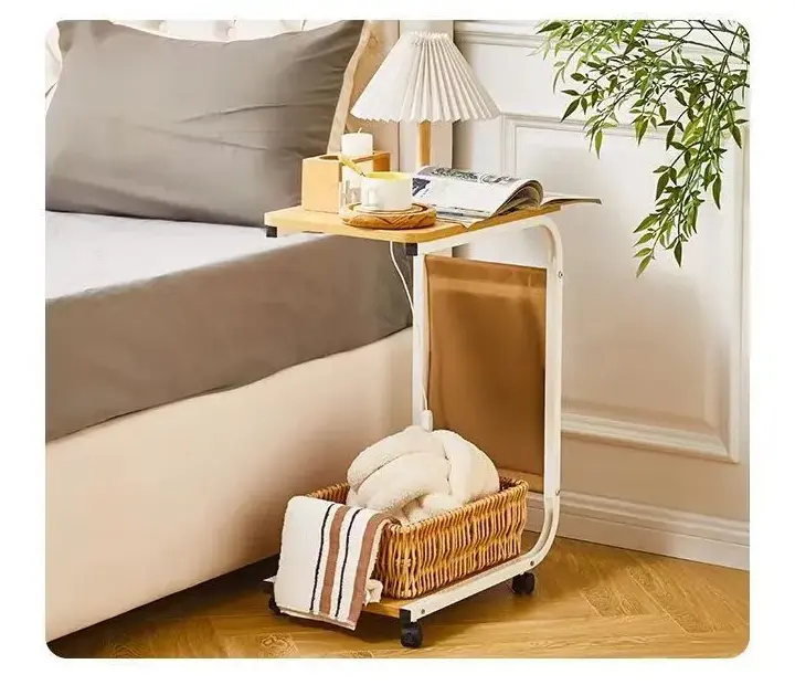 Bedside Table, Laptop Table, Study Table with wheel