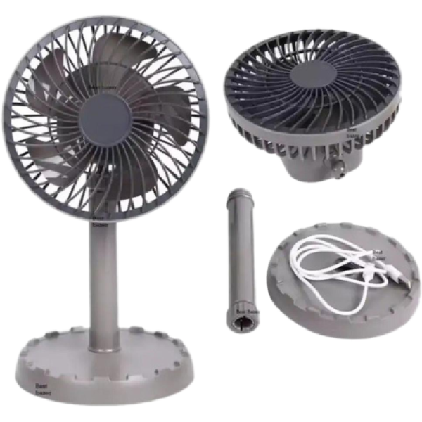 JYSUPER Rechargeable Multicolor Portable Mini Table Fan - JY-2218