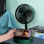 Portable USB Folding Fan – Retractable Floor Standing Fan