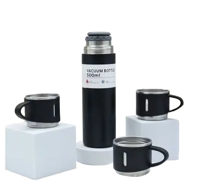 3 in 1 Vacuum Insulated Thermal Flask